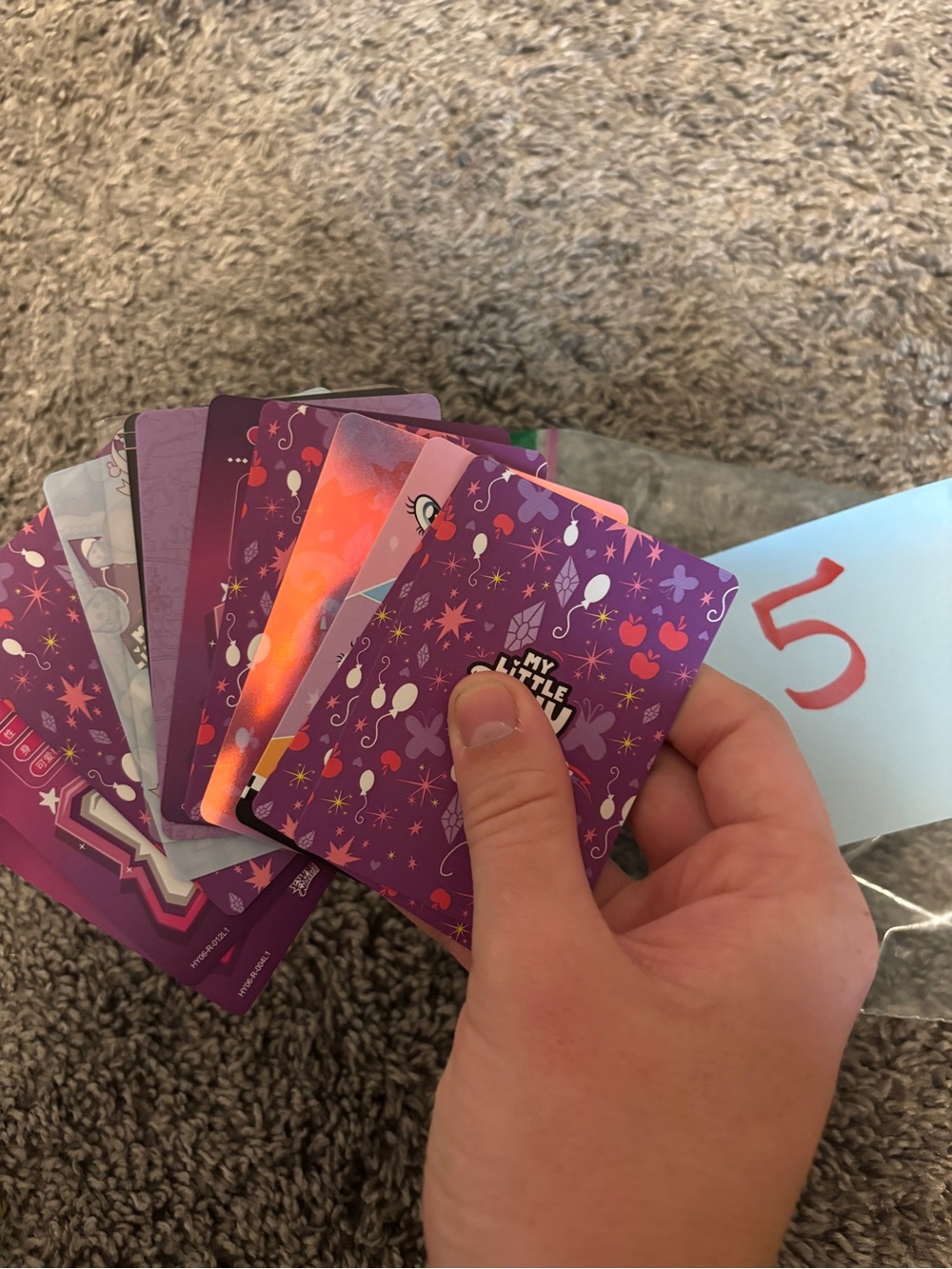 Kayou My Little Pony Bundle of Cards (15) includes an untra rare!